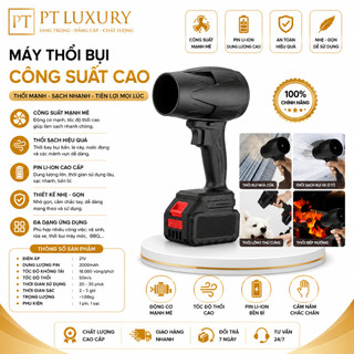 Máy thổi bụi phản lực cầm tay công suất 1050W pin 10 Cell - PTLUXURY