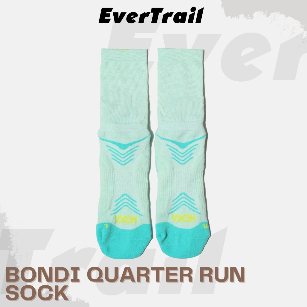 Tất/ Vớ Hoka Bondi Quarter Run Sock