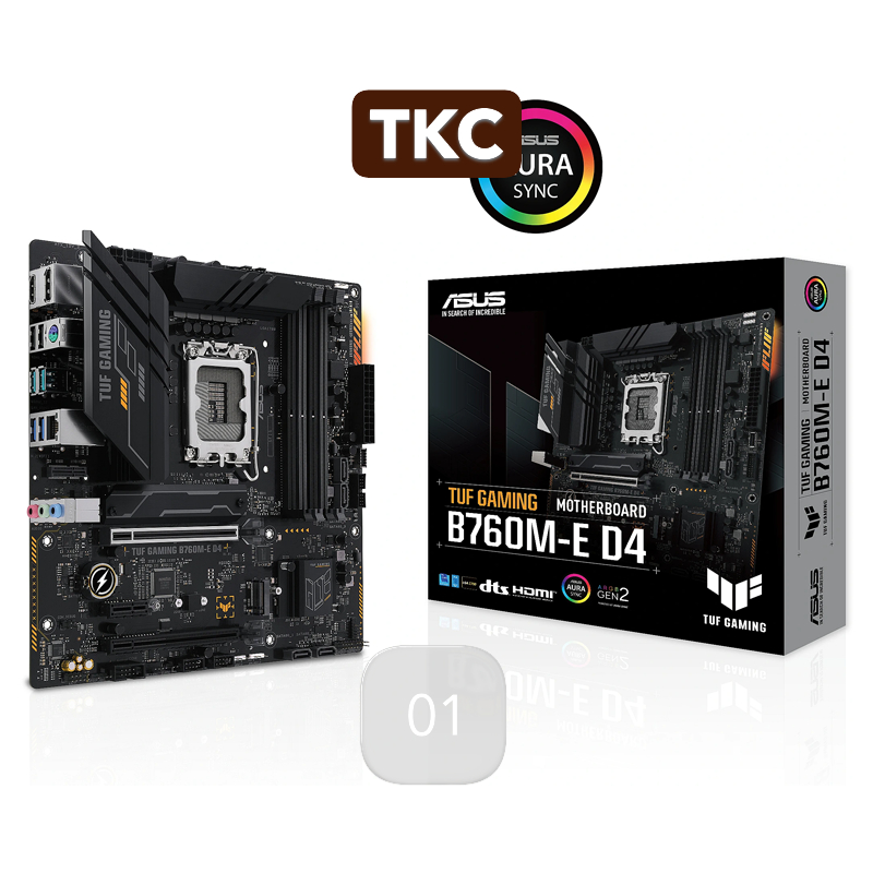 Mainboard Asus TUF B760M-E D4 New Hãng