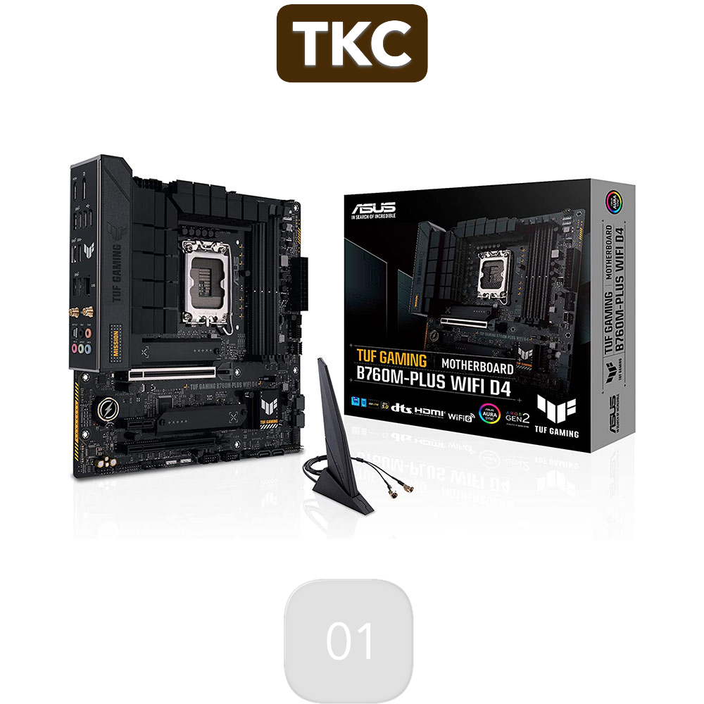 Mainboard Asus TUF B760M-PLUS WIFI D4 New FV