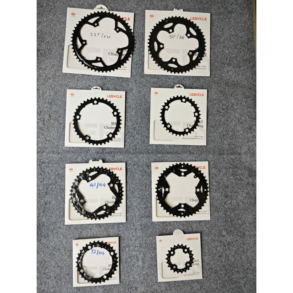 Nhông Đĩa Gắn Đùi Đĩa Xe Đạp Cỡ  22T/32T/34T/39T/42T/44T/50T/53T - 104BCD/110BCD/130BCD Lebycle Bền