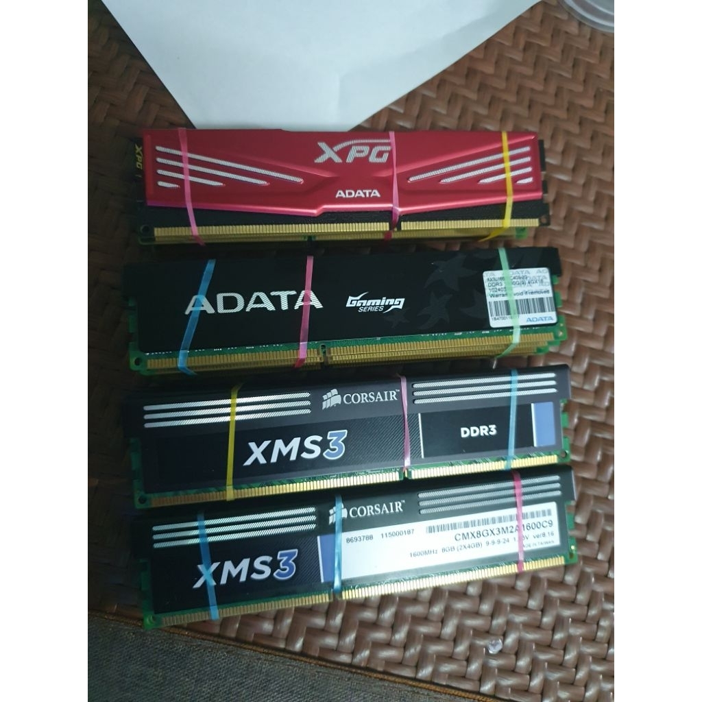 Ram PC 4g ddr3 bus 1600 có XPM,điện áp 1.65V,dùng cho cpu và main có ép xung như Z77,H87,H97,Z87,Z97