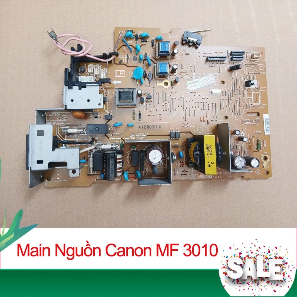Board Main Nguồn Máy In Canon MF 3010, MF3010 - Zin Tháo Máy - Chạy Tốt