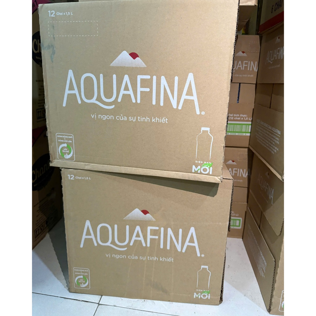 THÙNG NƯỚC SUỐI AQUAFINA 1.5L