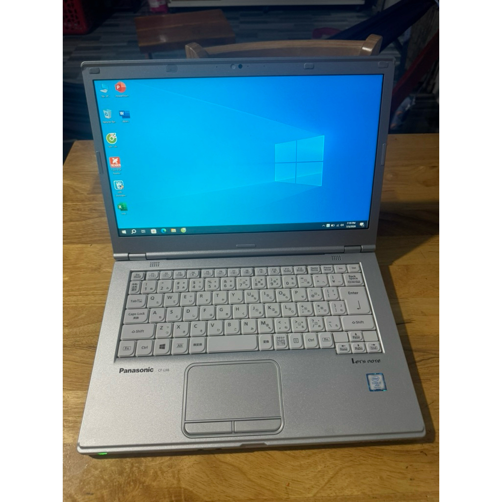 laptop pana i7 7600u/16g/ssd 256g