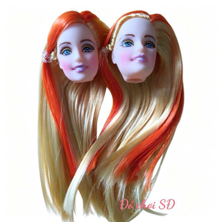 combo 2 đầu búp bê - phụ kiện búp bê - giá thanh lý