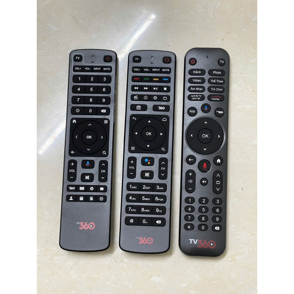 Điều Khiển đầu Viettel TV360 Có Giọng Nói-Remote Đầu Thu Viettel TV 360