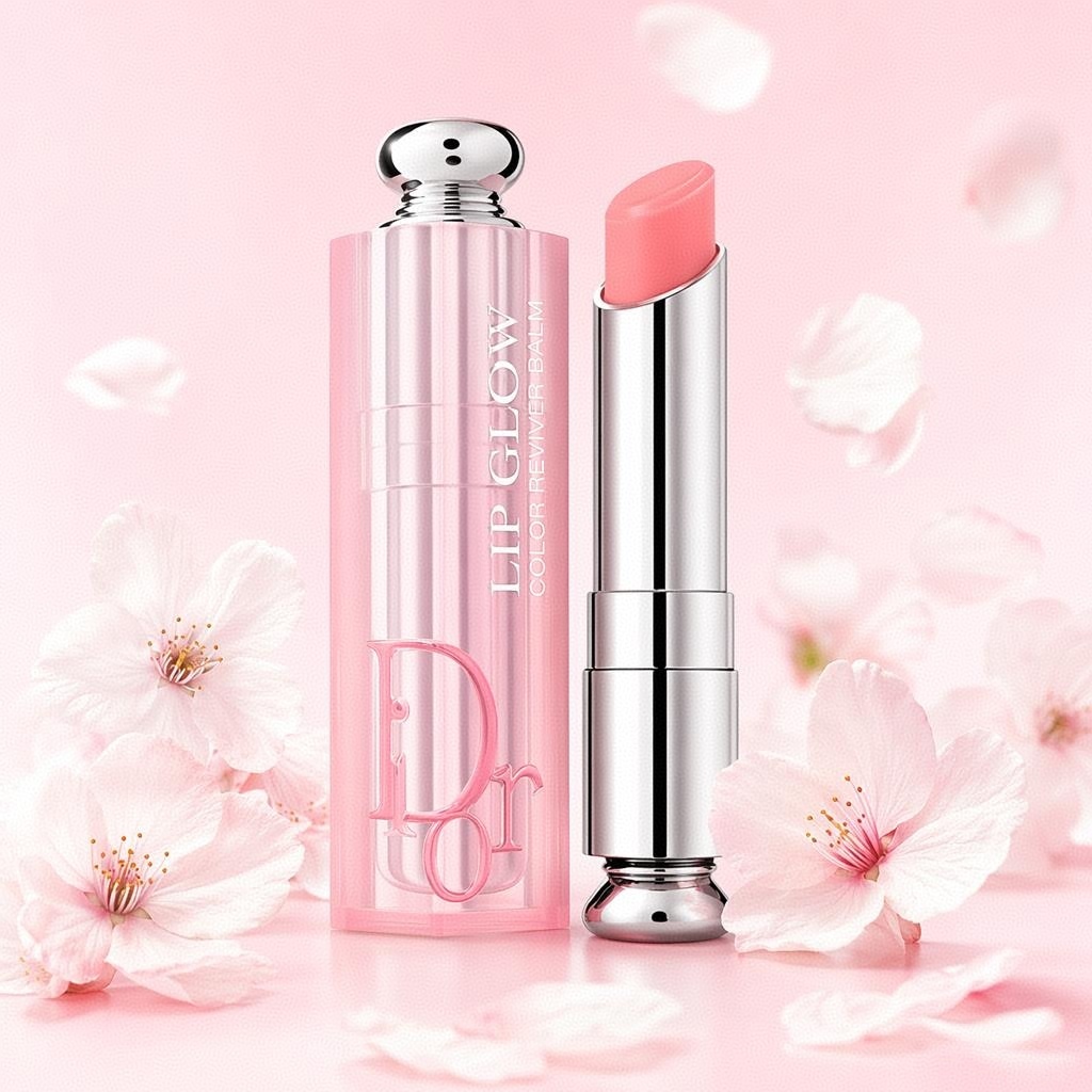 Son 𝔻𝕚𝕠𝕣 Addict Lip Glow – #001 hồng / #004 san hô / #012 gỗ hồng – Đổi màu theo pH, dưỡng ẩm, môi m