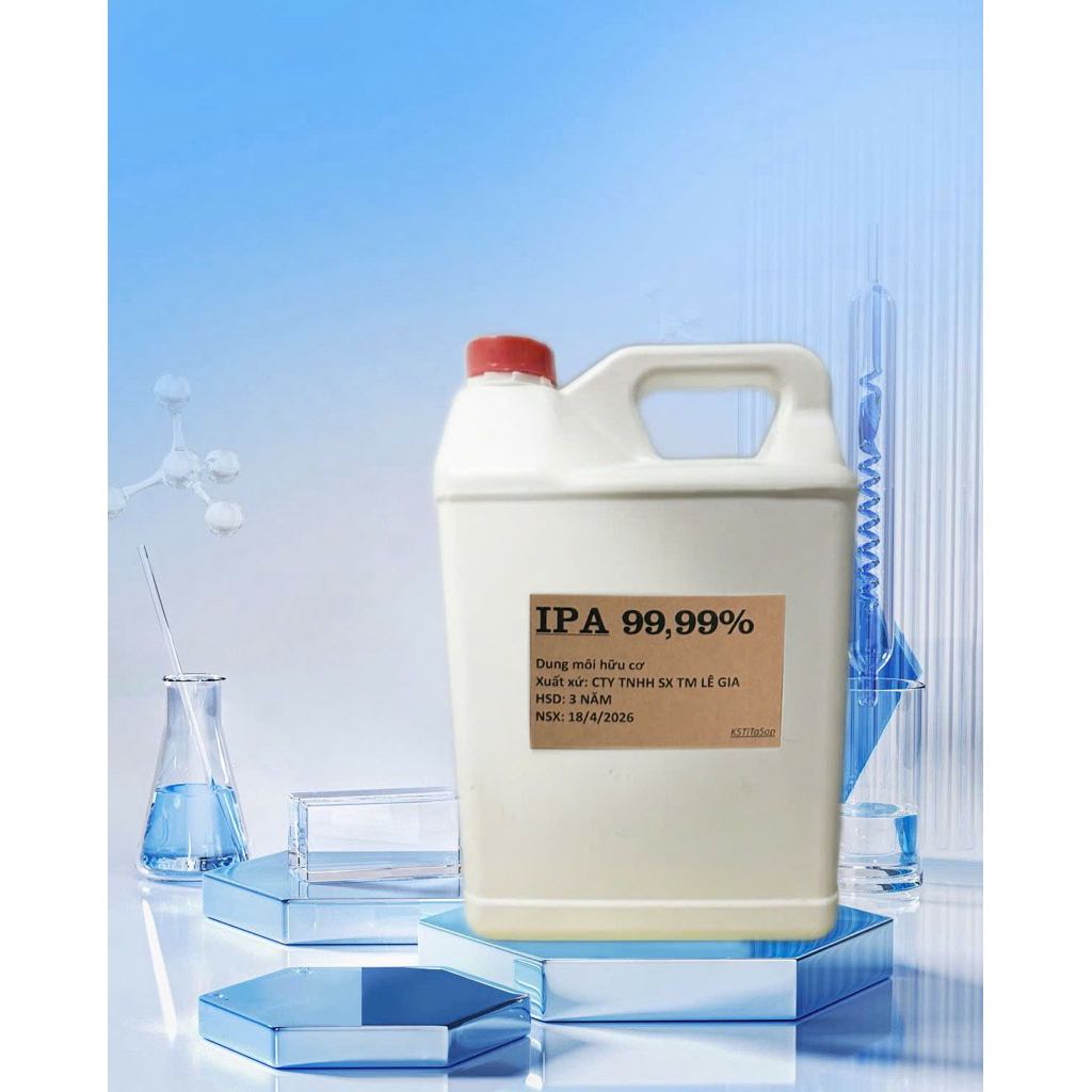 5L IPA 99.99% rửa máy in, tẩy mực in