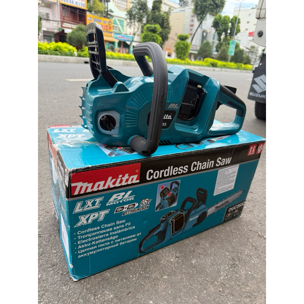 Máy cưa xích dùng pin 18V Makita DUC353Z Chính Hãng Makita (Chưa kèm pin & sạc)