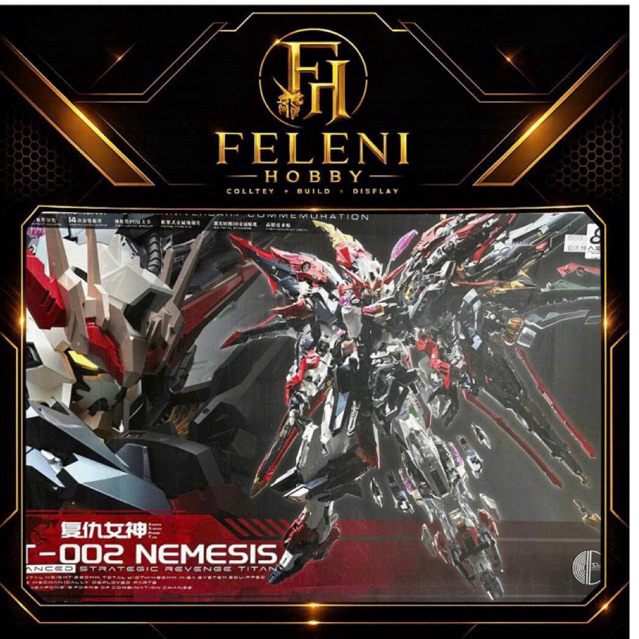 [ Có Sẵn ] Mô hình lắp ráp Nữ thần Báo Thù RT002 - Nemesis