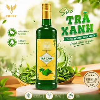 [Siro Cao Cấp] Frusy 750ml - Chai Sành