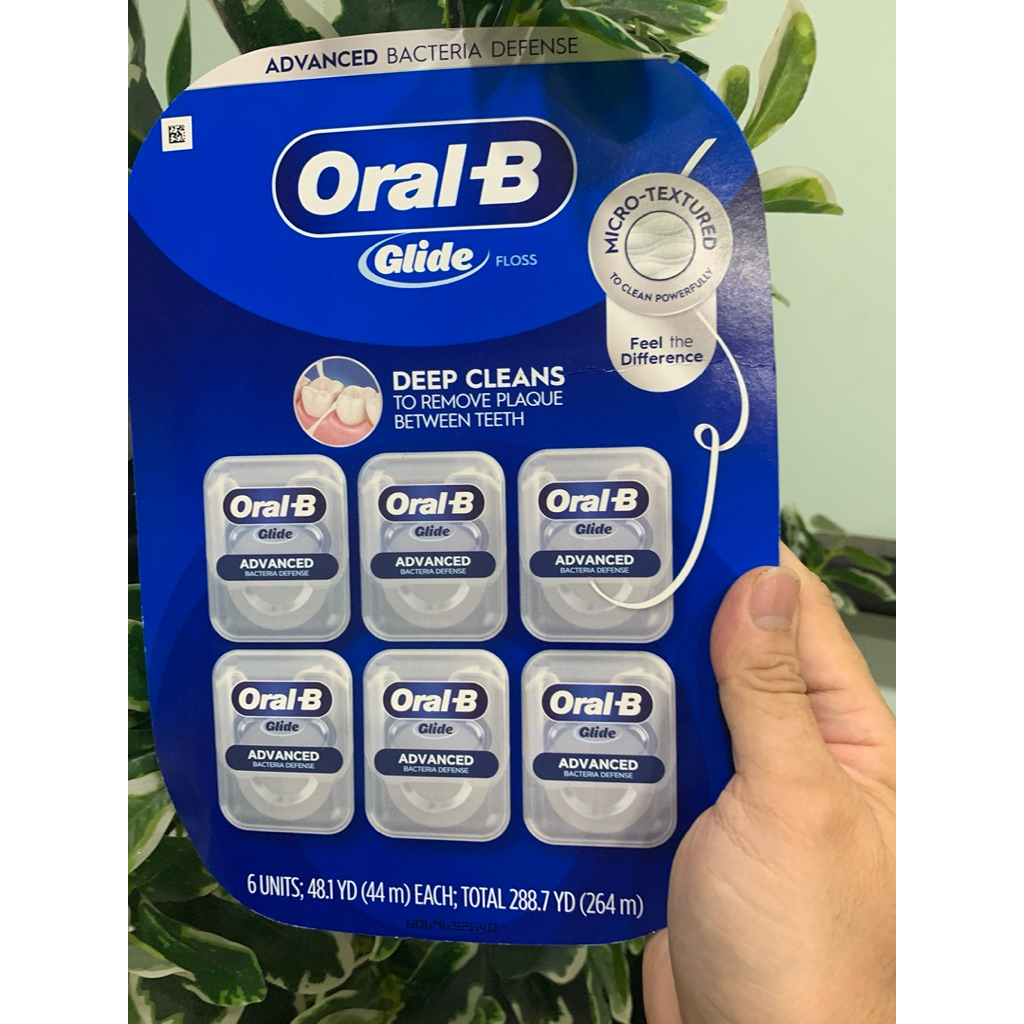 Chỉ Nha Khoa Oral-B Glide DEEP CLEAN Sợi Chỉ Micro-Textured - Mẫu Mới - HÀNG XỊN