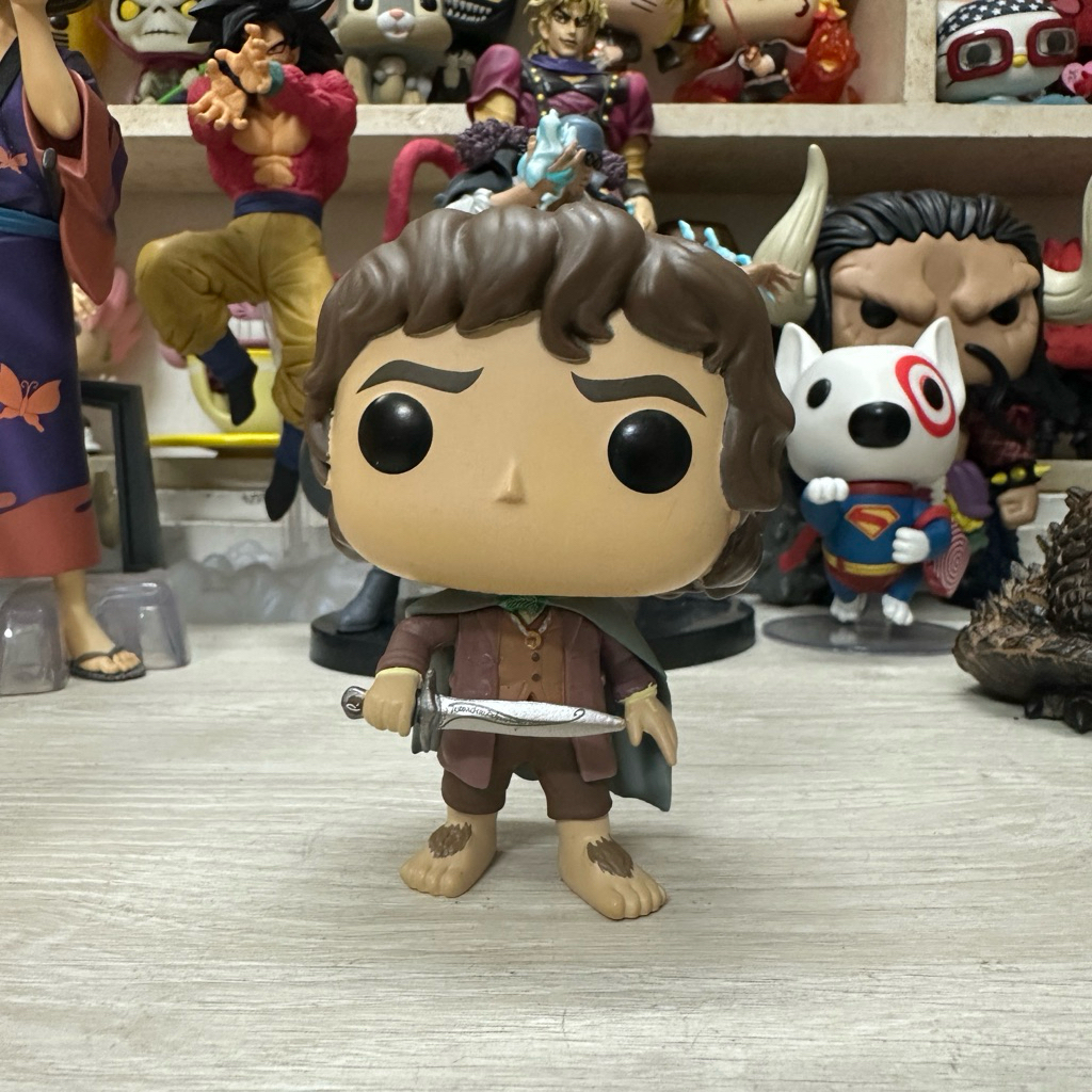Funko Pop Movies: The Lord of the Rings - Frodo Baggins  (2nd nobox real)