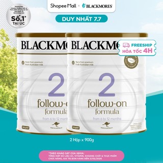 [AFF] Combo 2 Hộp Sữa Blackmores số 2 Follow-On Formula (900g)