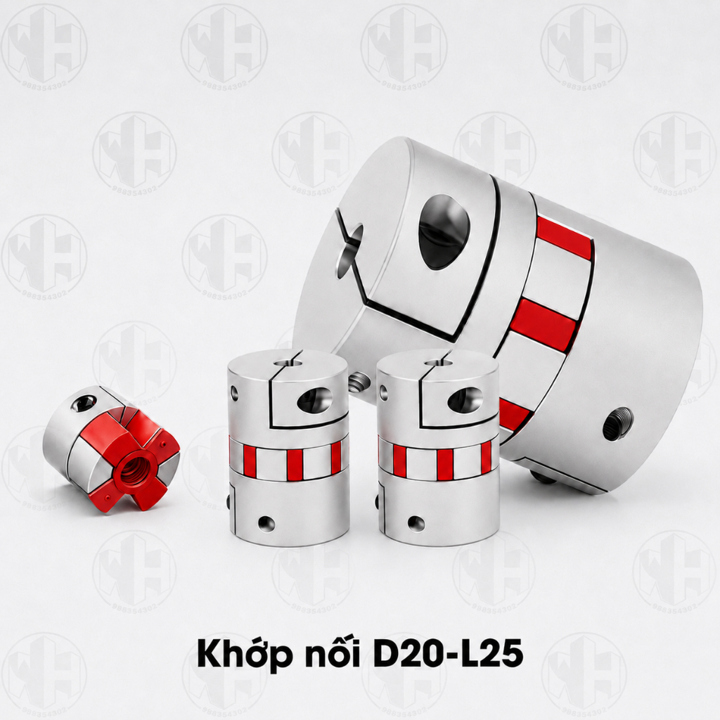 Khớp nối mềm đủ size D20-L25
