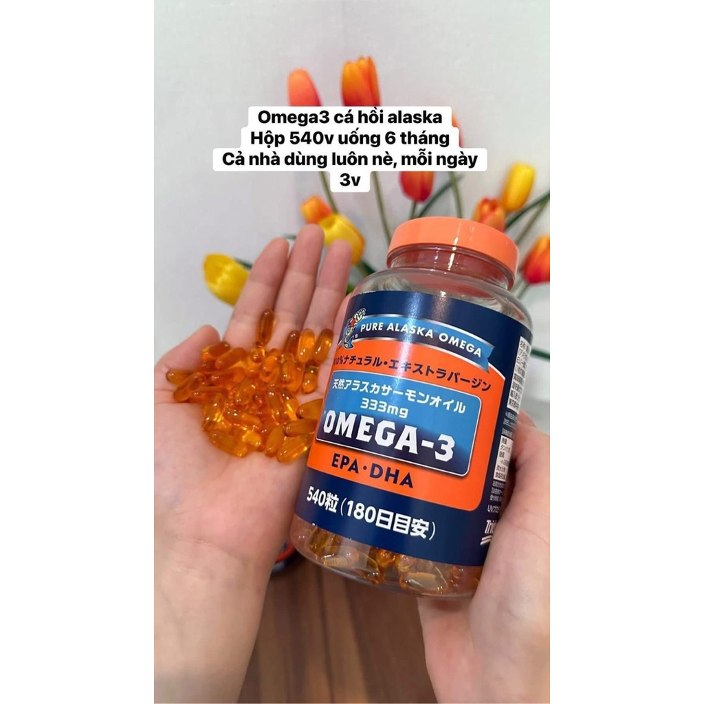 OMEGA 3 ALASKA NHẬT