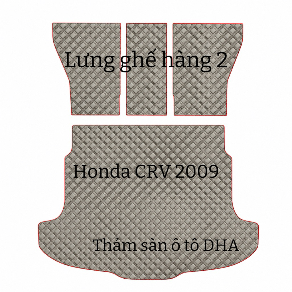 Thảm lót cốp Honda CRV 2008-2012