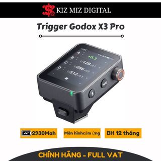 Trigger Godox X3 Pro hàng chính hãng, bảo hành 12 tháng