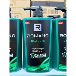Dầu gội Romano hương nước hoa Classic chai 650g (Bibistore)