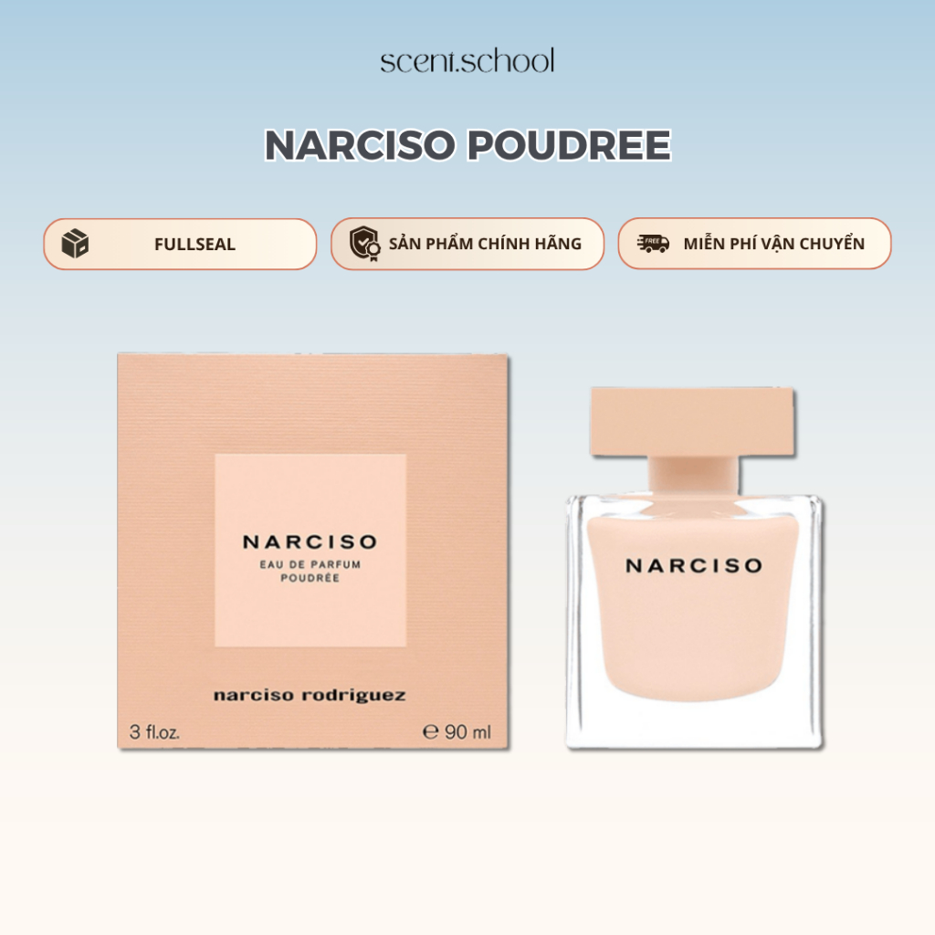 Nước Hoa Fullseal Narciso Poudree | Nước Hoa Nữ | Scent.school Perfume