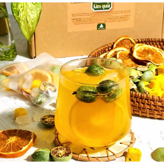 Trà Detox ,trà kim quất chanh dây tím