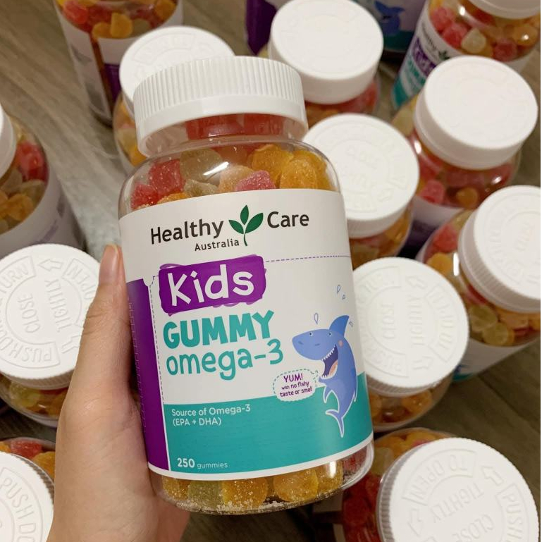 Kẹo Gummy Omega 3 Healthy Care Lọ 250 viên