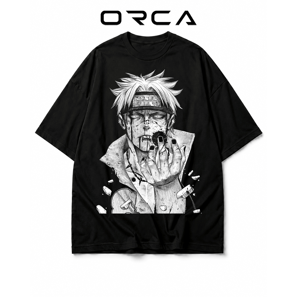 Áo thun Orca in hình Pain Nagato Naruto - Vải Cotton cao cấp - ORCA934