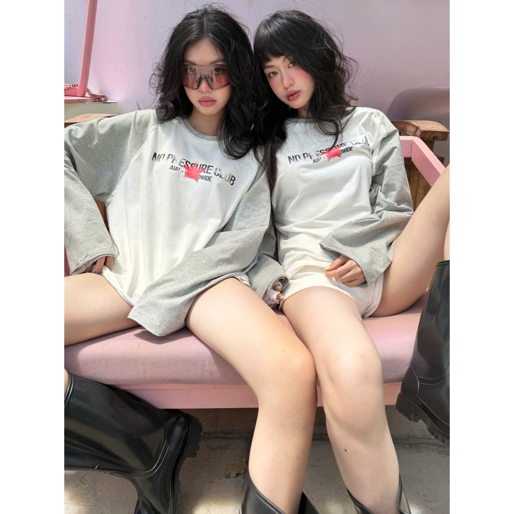 Áo Thun Tay Dài Raglan No Pressure Long Sleeves Tee Aiai Official