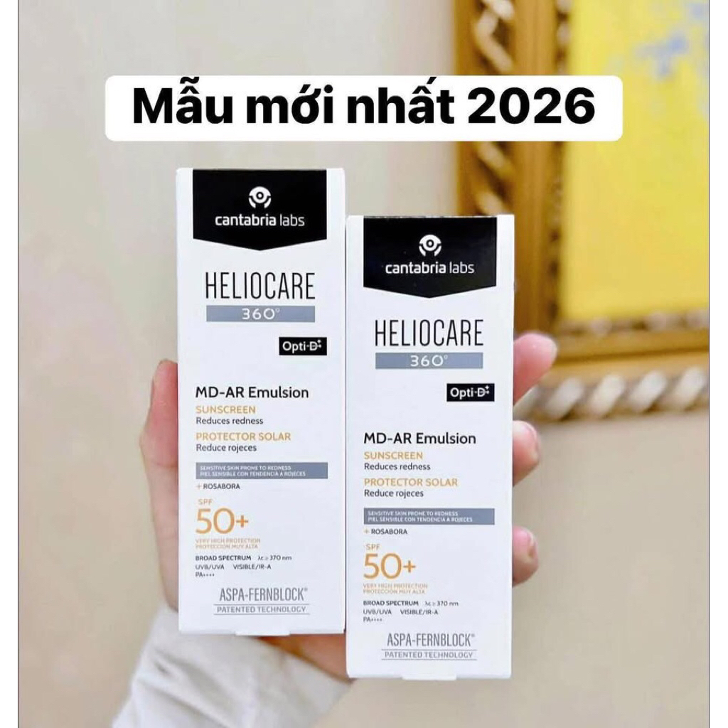 Kem chống nắng Heliocare 360 A-R Emulsion SPF50+( mẫu mới)