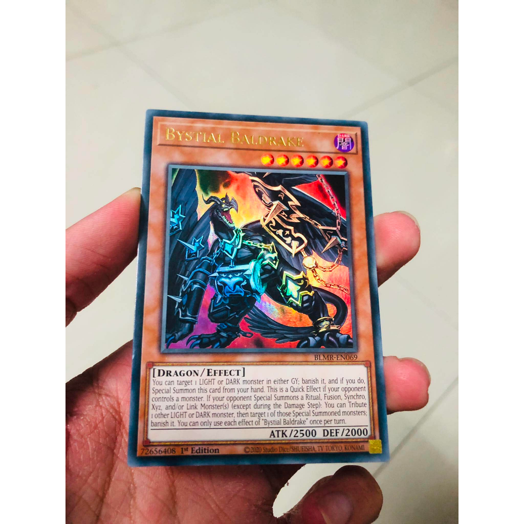 Thẻ bài Yugioh Bystial Baldrake - Battles of Legend: Monstrous Revenge (BLMR)