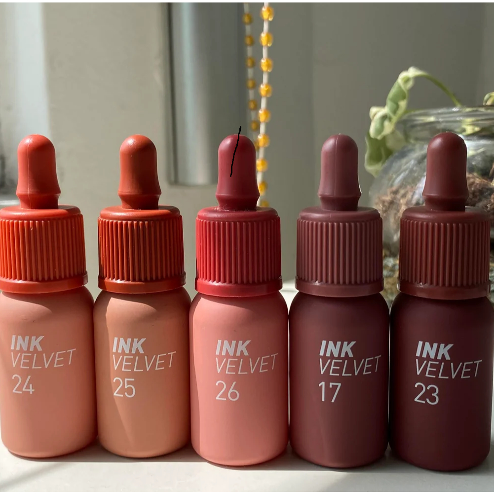 (MÀU MỚI 35/36/37/38/39)Son Kem Siêu Lì, Siêu Mịn Peripera Ink The Velvet