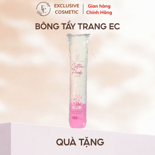 ( HÀNG THỬ NGHIỆM ) BÔNG TẨY TRANG EXCLUSIVE COSMETIC (QUÀ TẶNG)