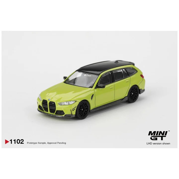 Mini GT Blister #1102: BMW M3 M Performance Touring Sao Paulo Yellow