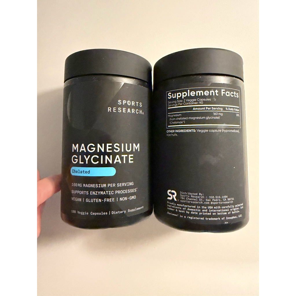 [ Bill US ] Magie Glycinate SR Sports Research