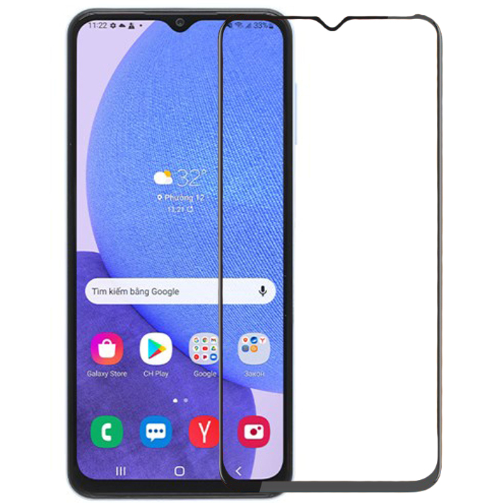 Combo 5 kính cường lực cho Samsung A23/ A23 5G kính full màn hình full keo