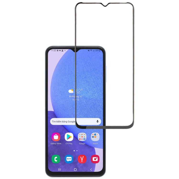 Combo 2 cường lực Samsung A23/ A23 5G kính full màn hình full keo