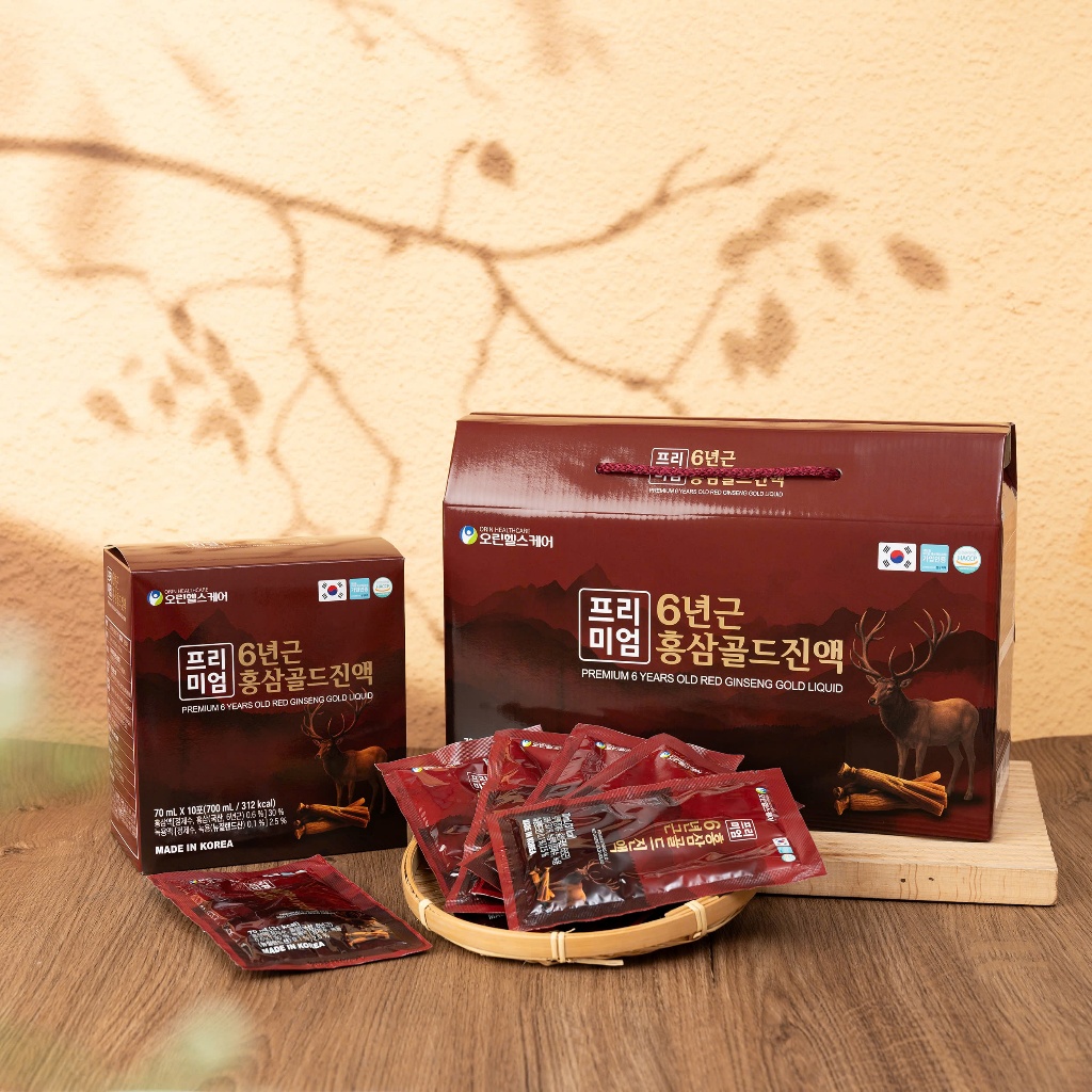 Nước Hồng Sâm Nhung Hươu Signature 6 Years (1 Hộp 20 gói x 70ml)