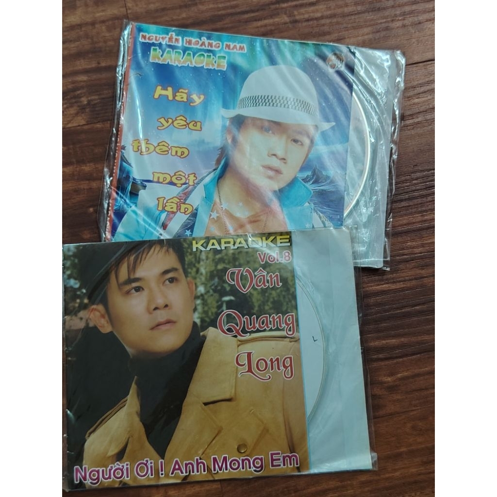 Combo 2 VCD Karaoke nhạc trẻ