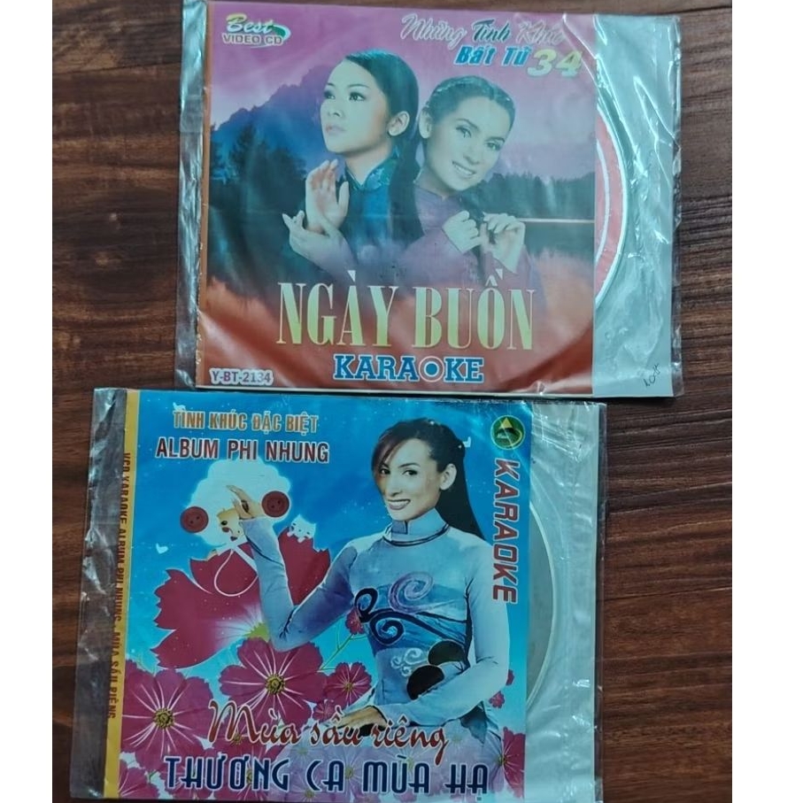 Combo 2 VCD Karaoke những tình khúc bất tử