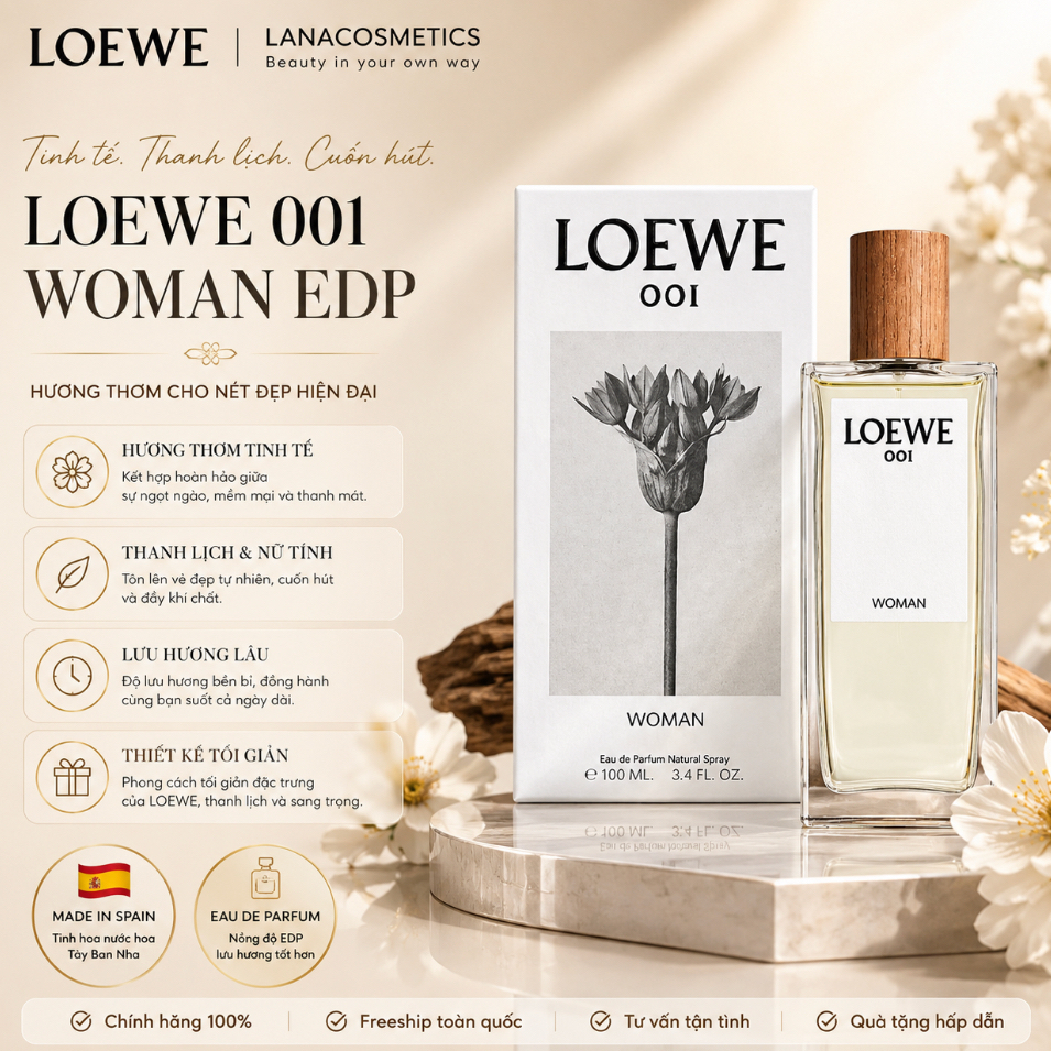 Nước hoa nữ Loewe 001 Woman - 100ml