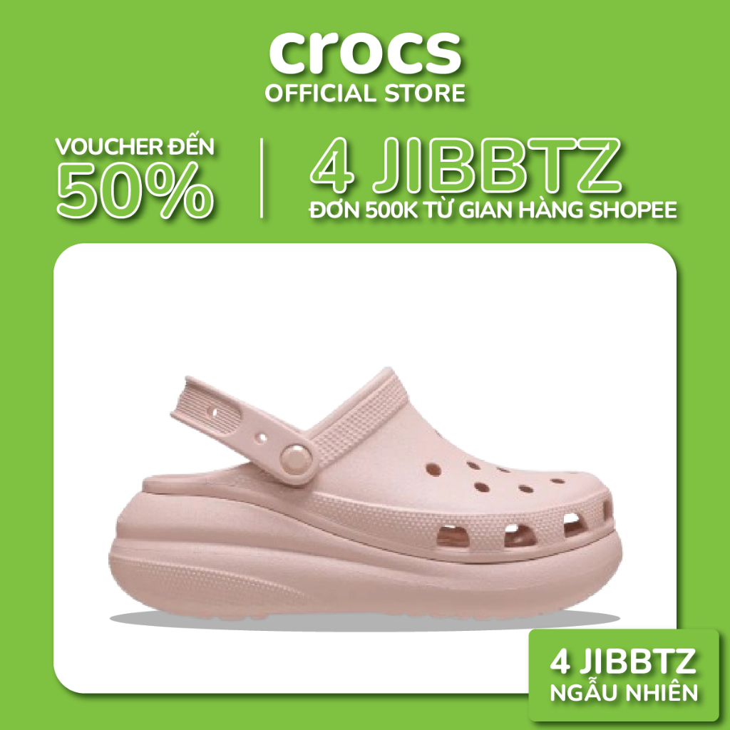 [ CHÍNH HÃNG ] Giày Clog Unisex Crush Classic 'Pink'