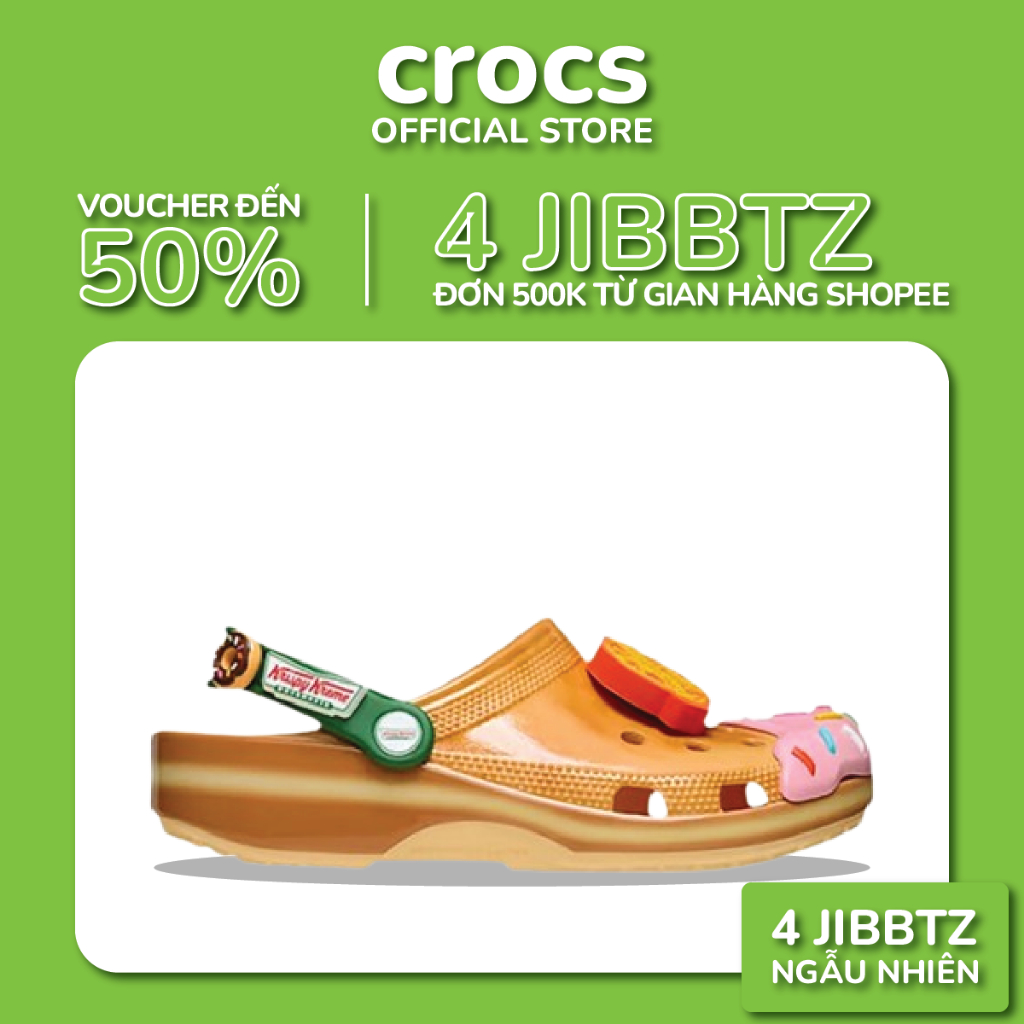 [ CHÍNH HÃNG ] Dép Clog Unisex Krispy Kreme Classic Clog