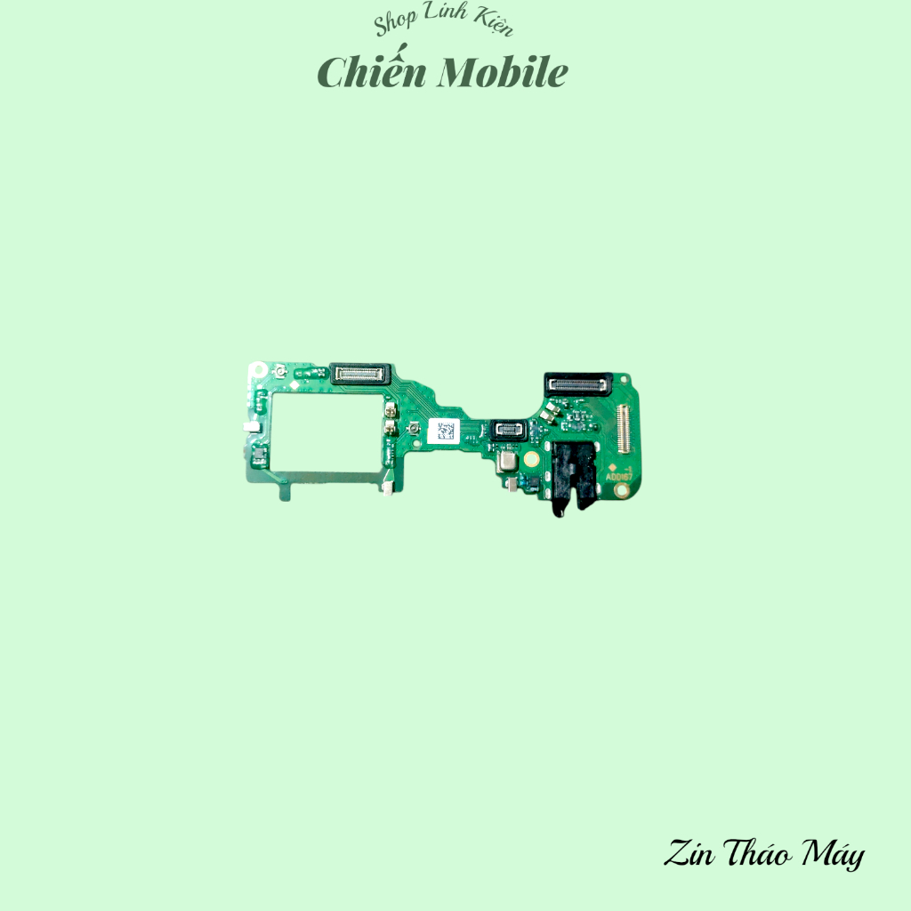 Mạch Chân Tai Nghe / Mạch Flash / Mạch Phím / Kính Flash Oppo Reno2 F ( CPH1989 ) - Linh Kiện Zin Bó
