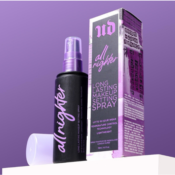 Xịt Khóa nền Urban Decay All Nighter urban decay long lasting makeup setting spray Kiềm Dầu, Căng Bó
