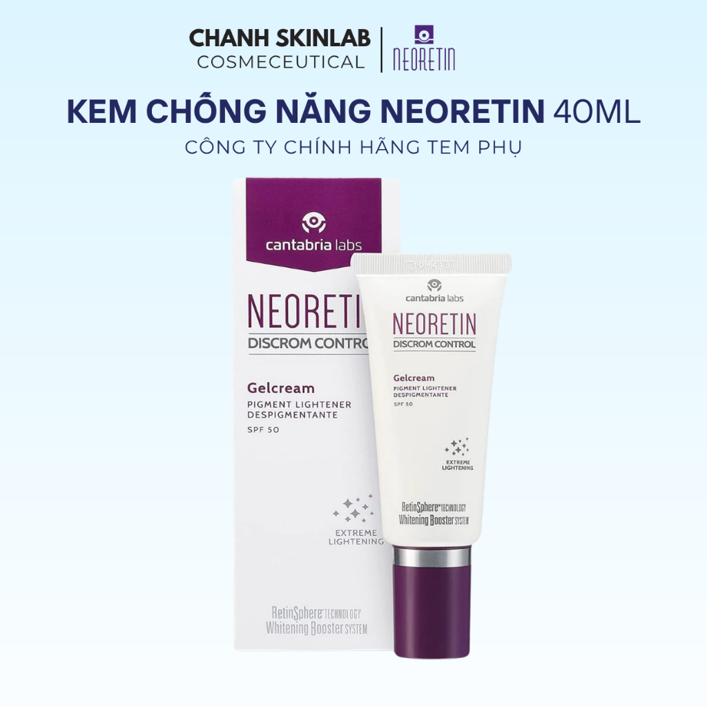 Kem chống nắng NEORETIN DISCROM CONTROL CHANH COSMETICS