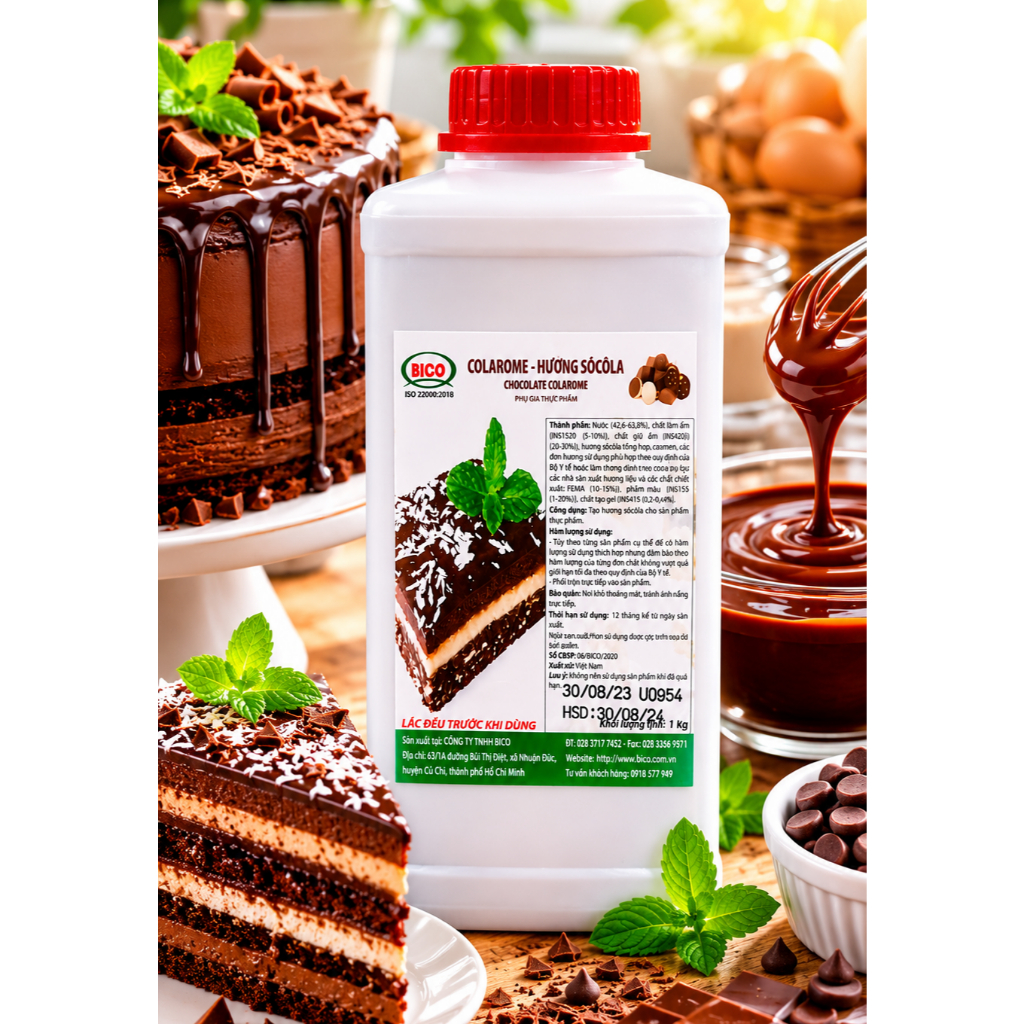 Hương socola BICO 1kg