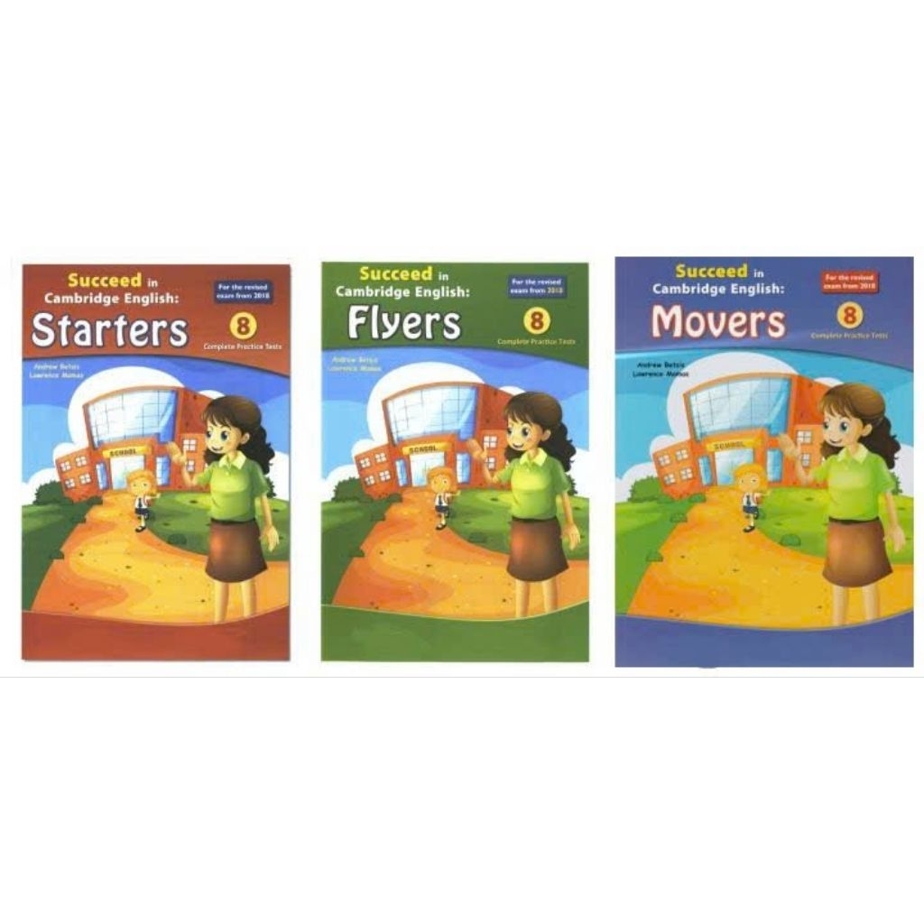 sổ tay Succeed in Starters Movers Flyers
