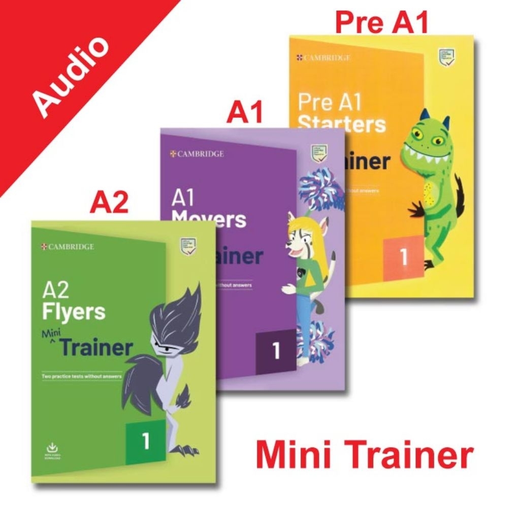 sổ tay Mini Trainer Starters Movers Flyers