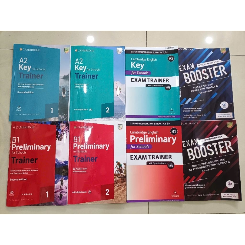 sổ tay Trainer A2 Key, B1 Preliminary